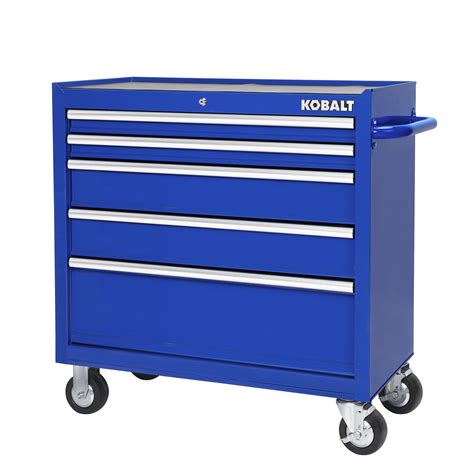 kobalt stainless steel rolling tool box|kobalt 5 drawer mobile cabinet.